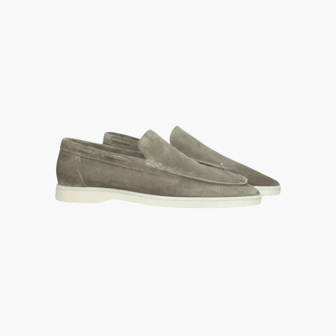 Mocassins en daim haut de gamme Old Money