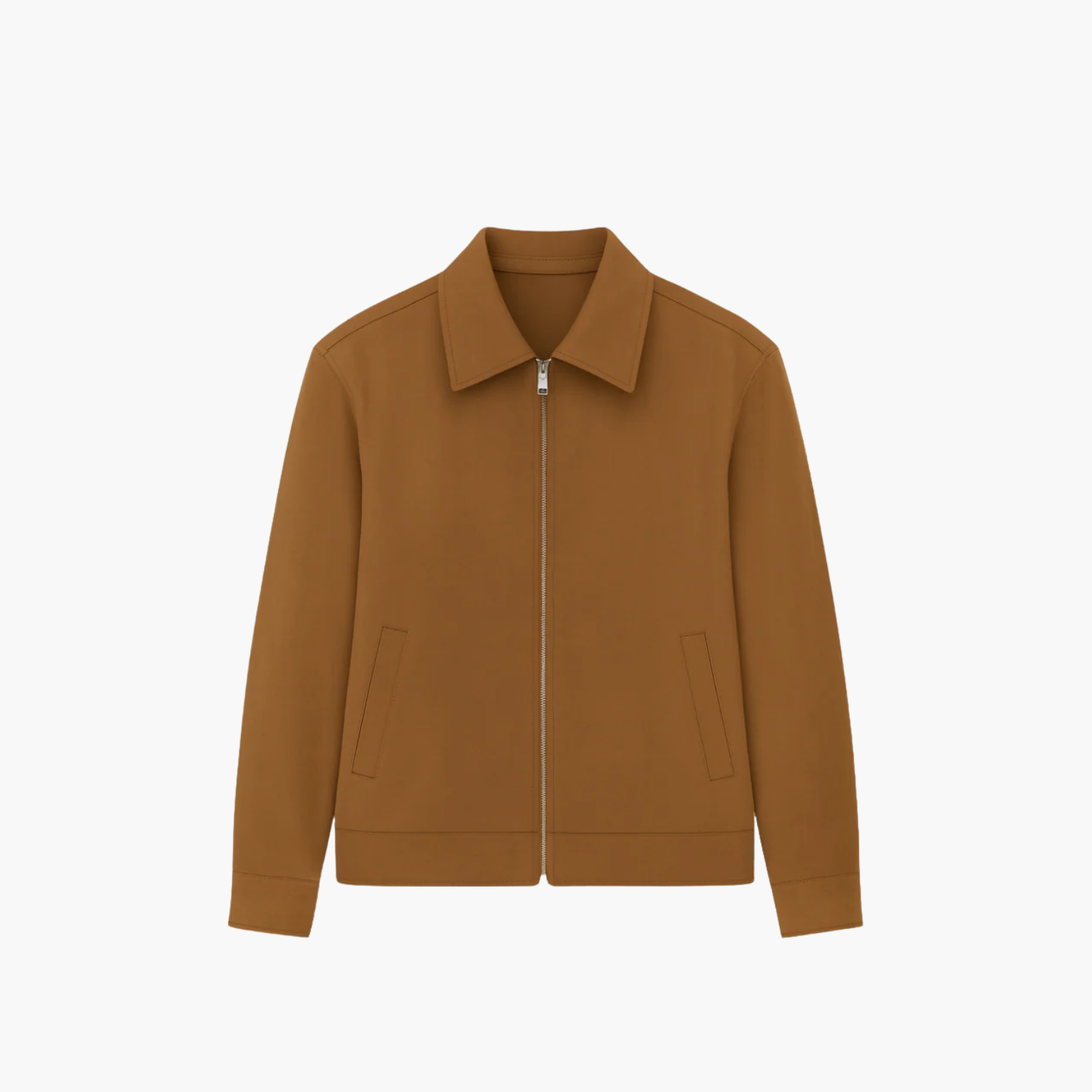 Veste Harrington en Gabardine de coton Old money
