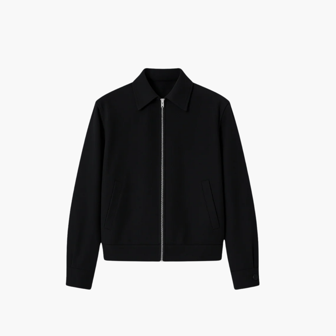 Veste Harrington en Gabardine de coton Old money