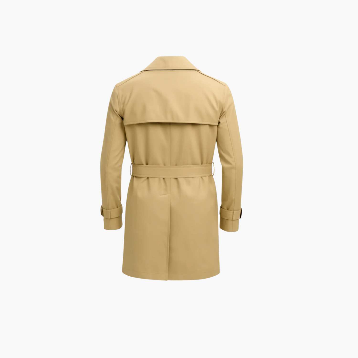 Trench-coat classique en coton Old money