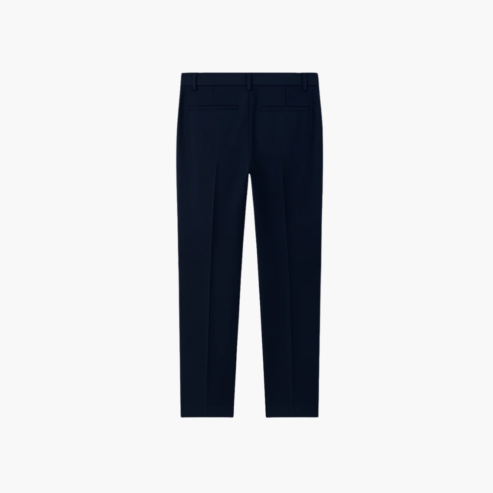 Pantalon habillé noir à pinces