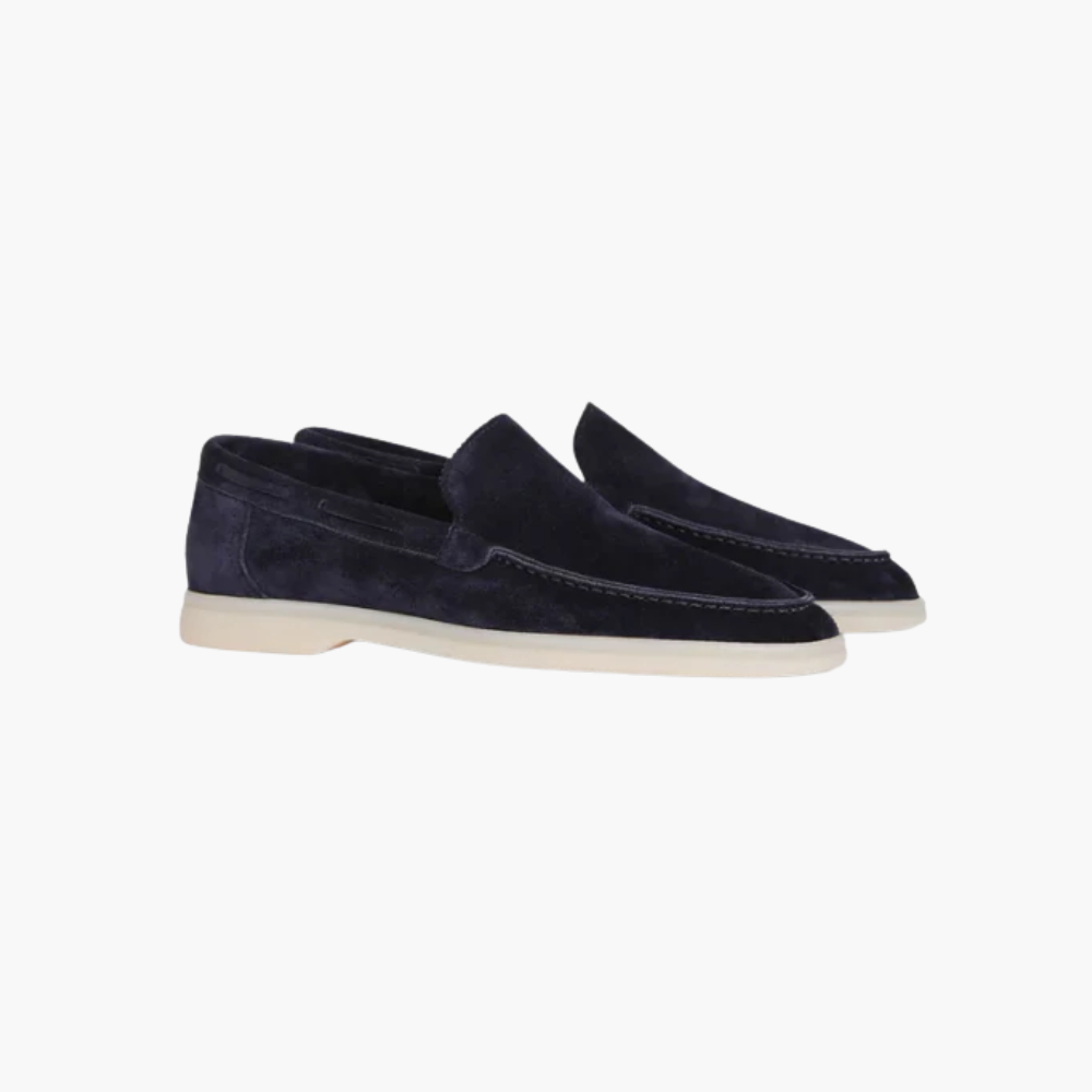 Mocassins en daim haut de gamme Old Money