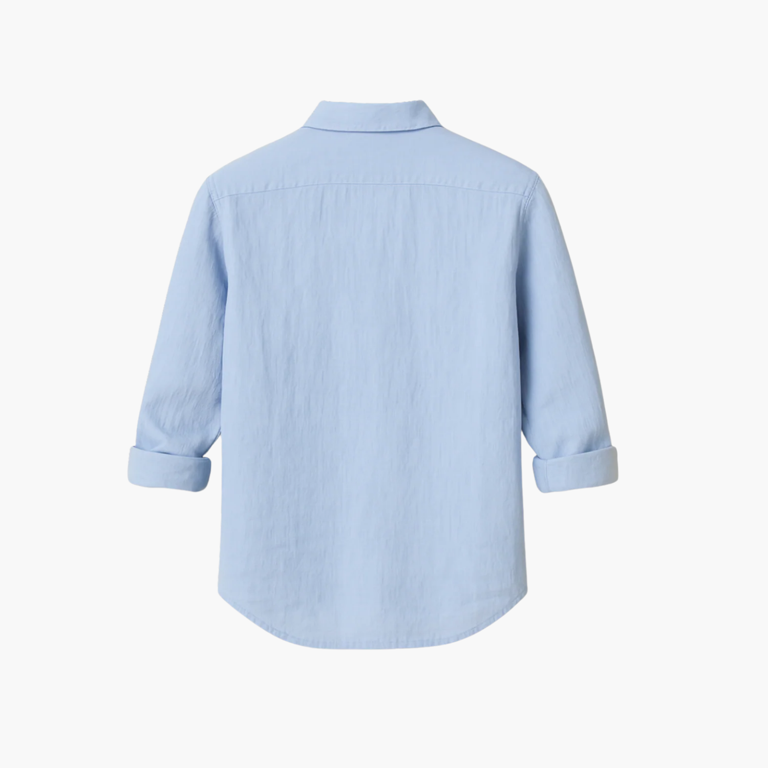 Chemise manches longues en cachemire et laine mérinos Old money