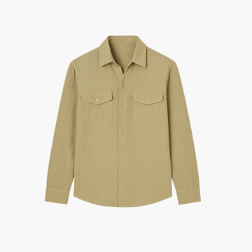 Chemise saharienne en coton Old money