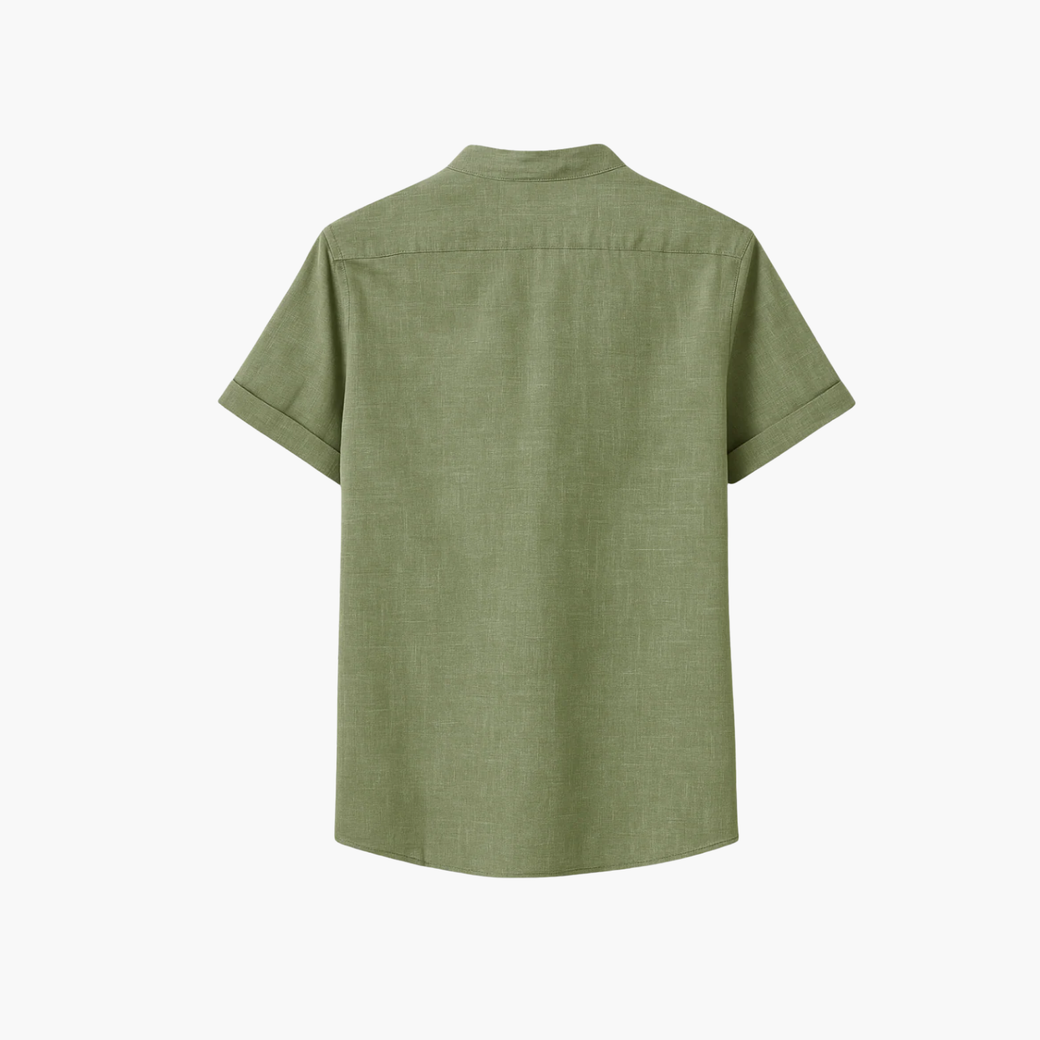 Chemise manche courte en cachemire et laine mérinos Old money