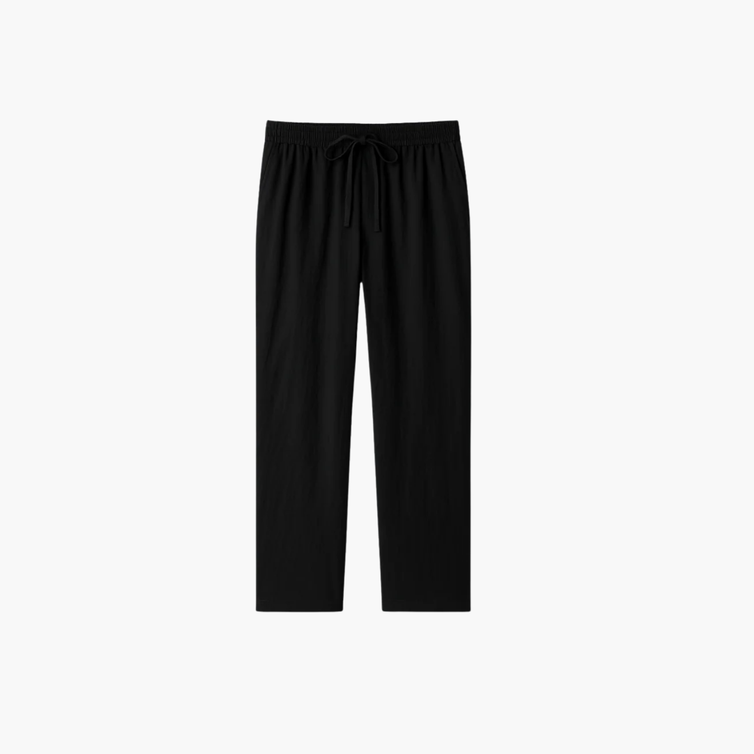 Pantalon droit en lin Old money