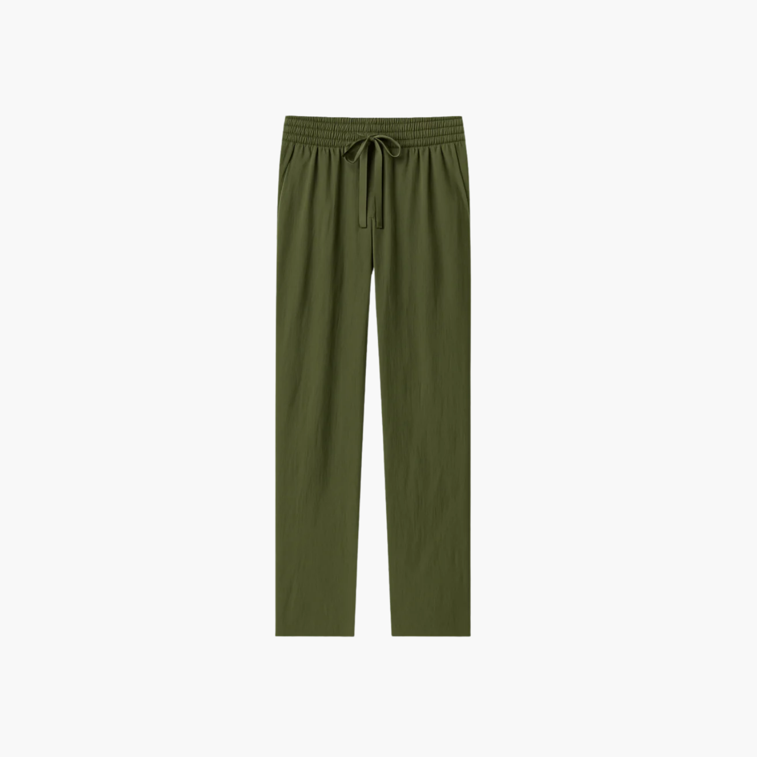 Pantalon droit en lin Old money