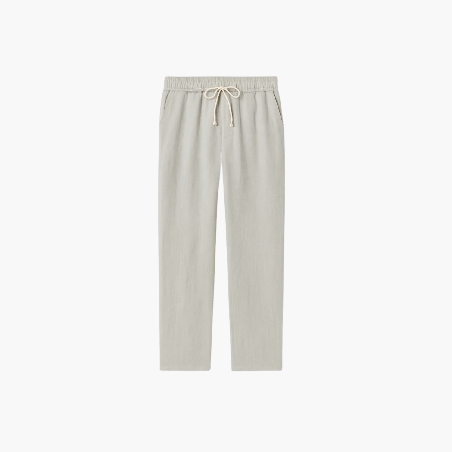 Pantalon ample en lin Old money