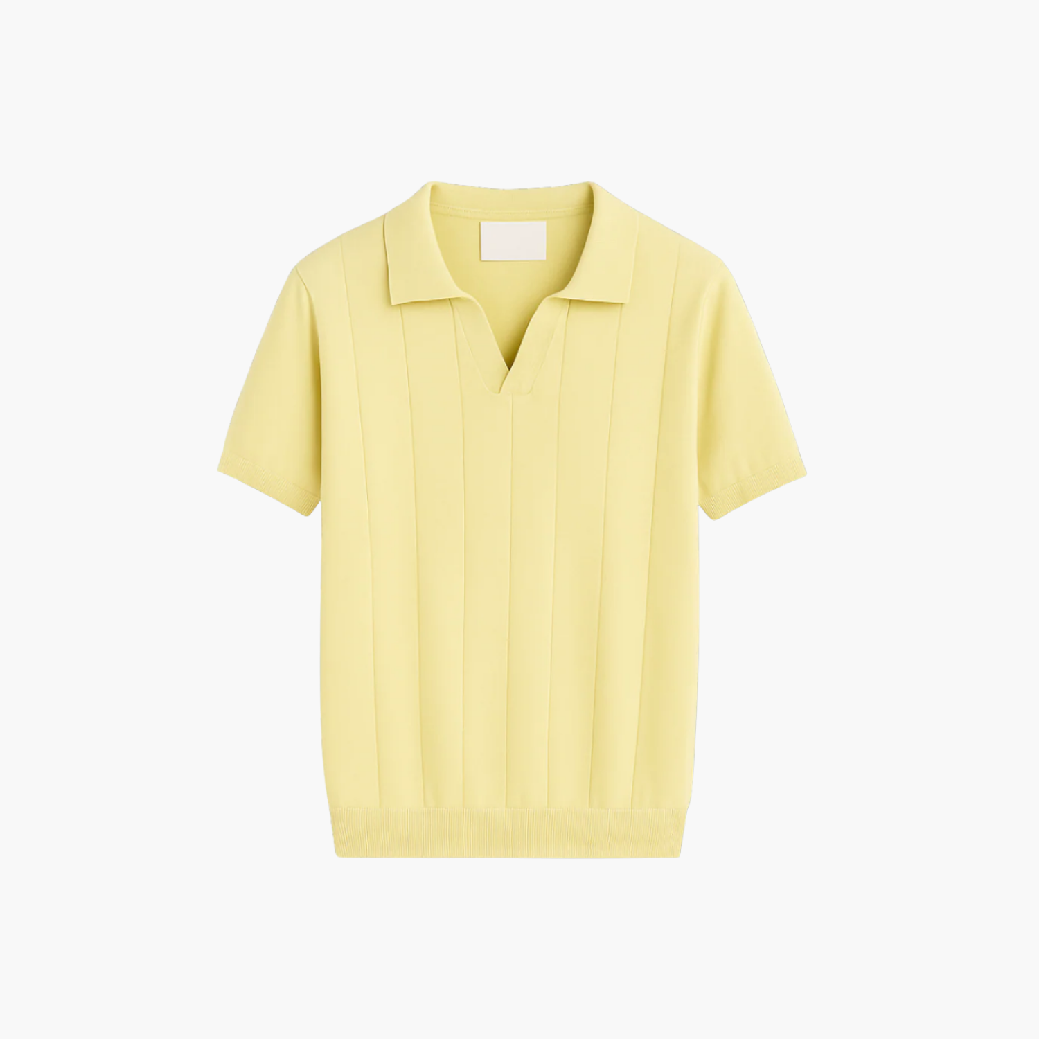 Polo à maille fine en laine Mérinos Old money