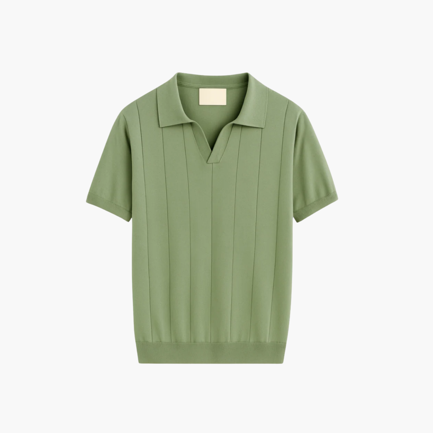 Polo à maille fine en laine Mérinos Old money
