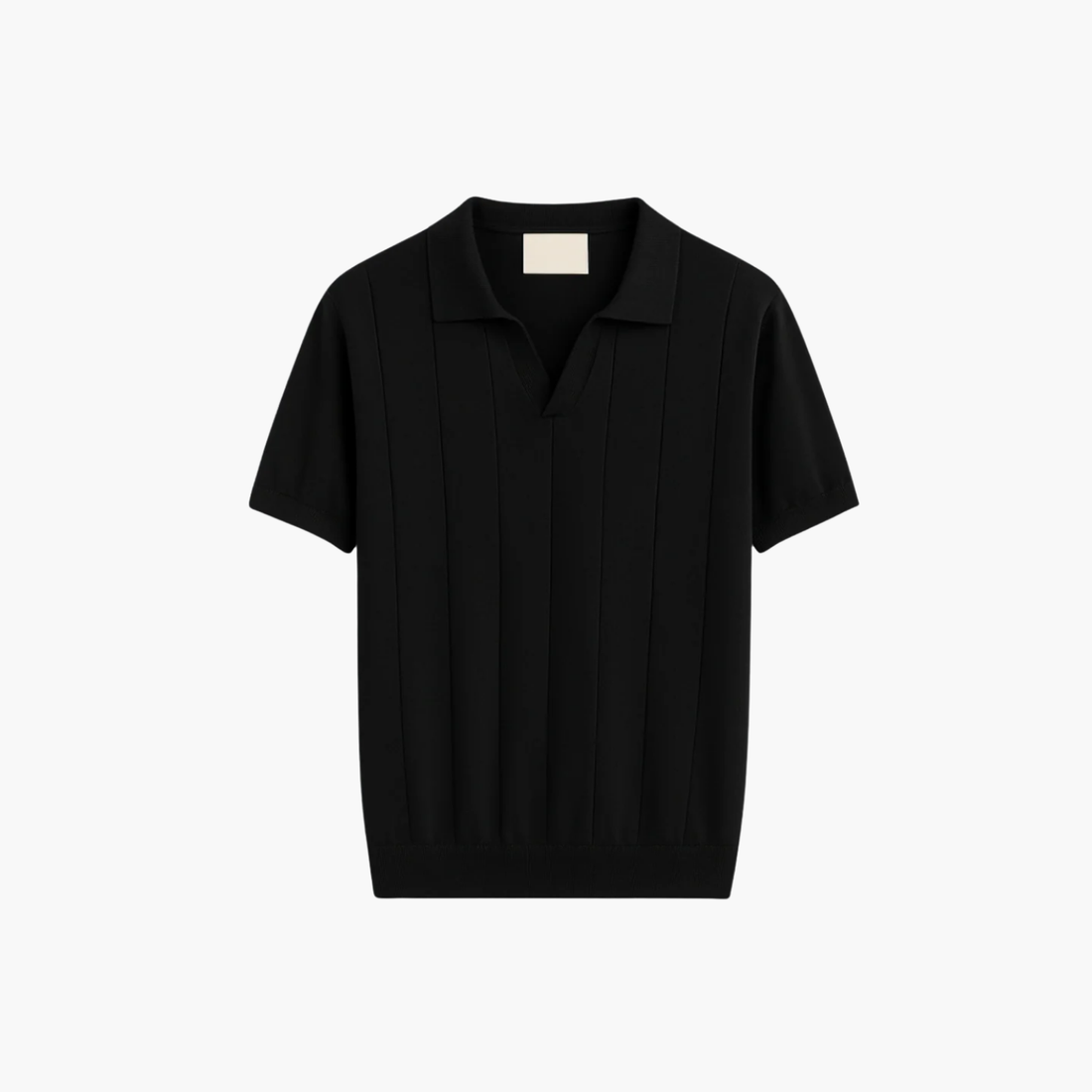 Polo à maille fine en laine Mérinos Old money