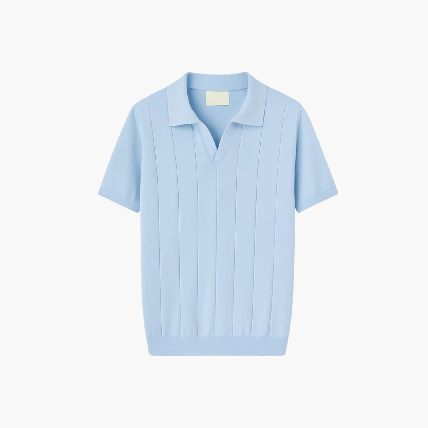 Polo à maille fine en laine Mérinos Old money