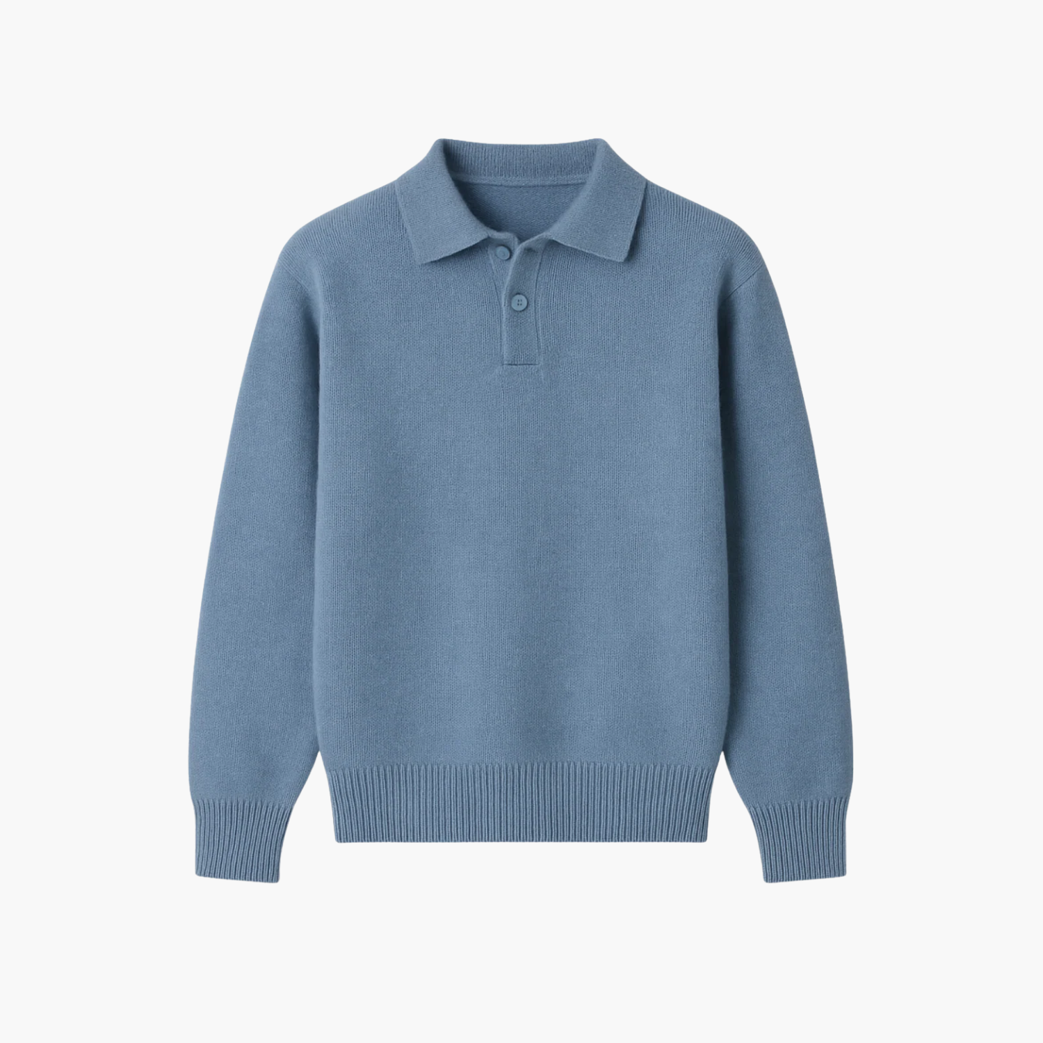 Pull Polo en laine Mérinos Old money