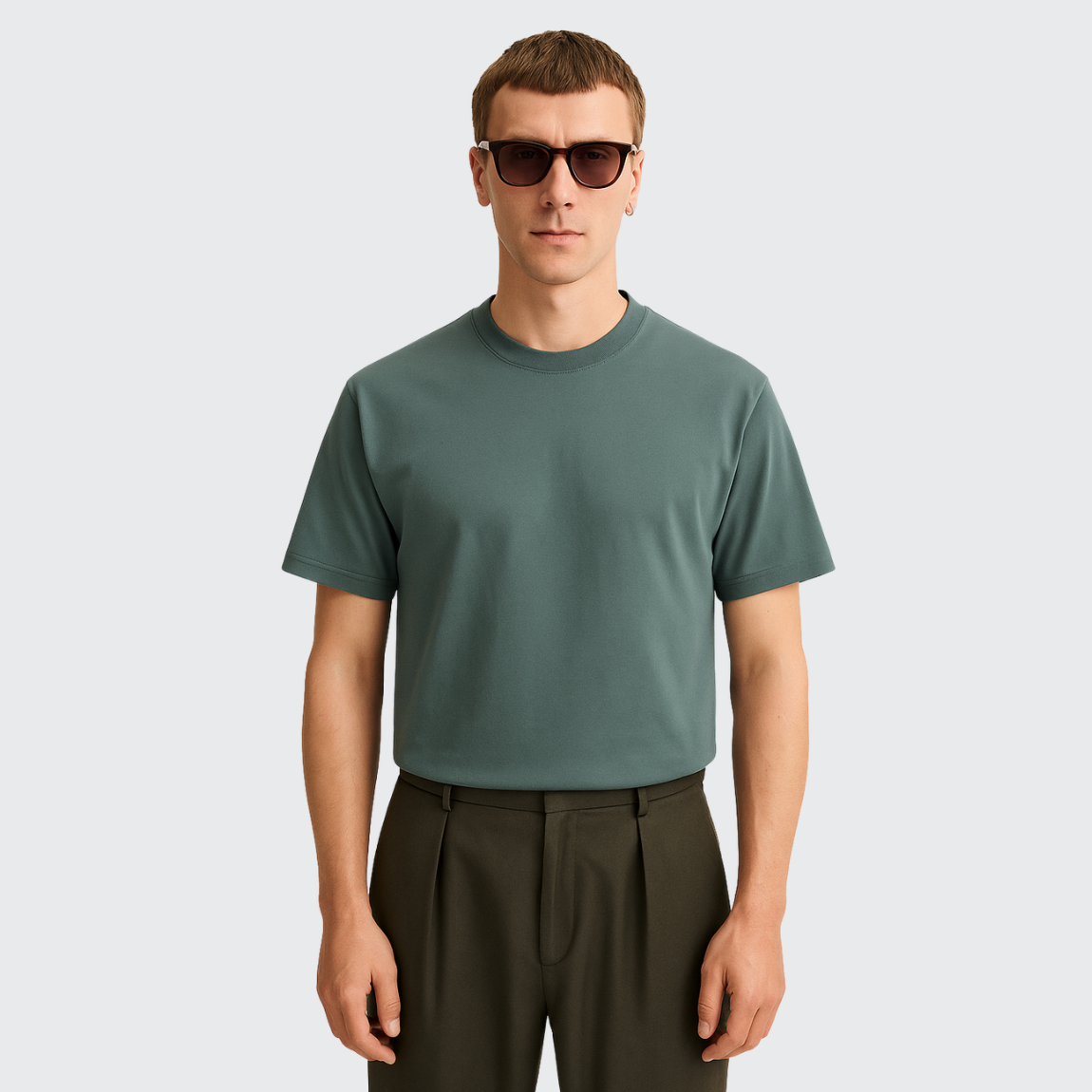 T-Shirt en laine mérinos Old money