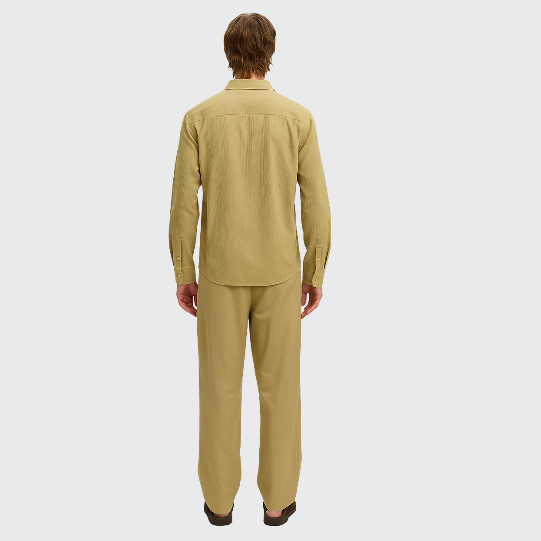 Chemise saharienne en coton Old money