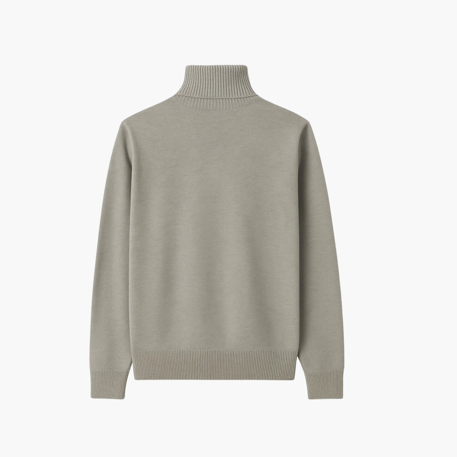 Pull col roulé en maille fine en cachemire Old money