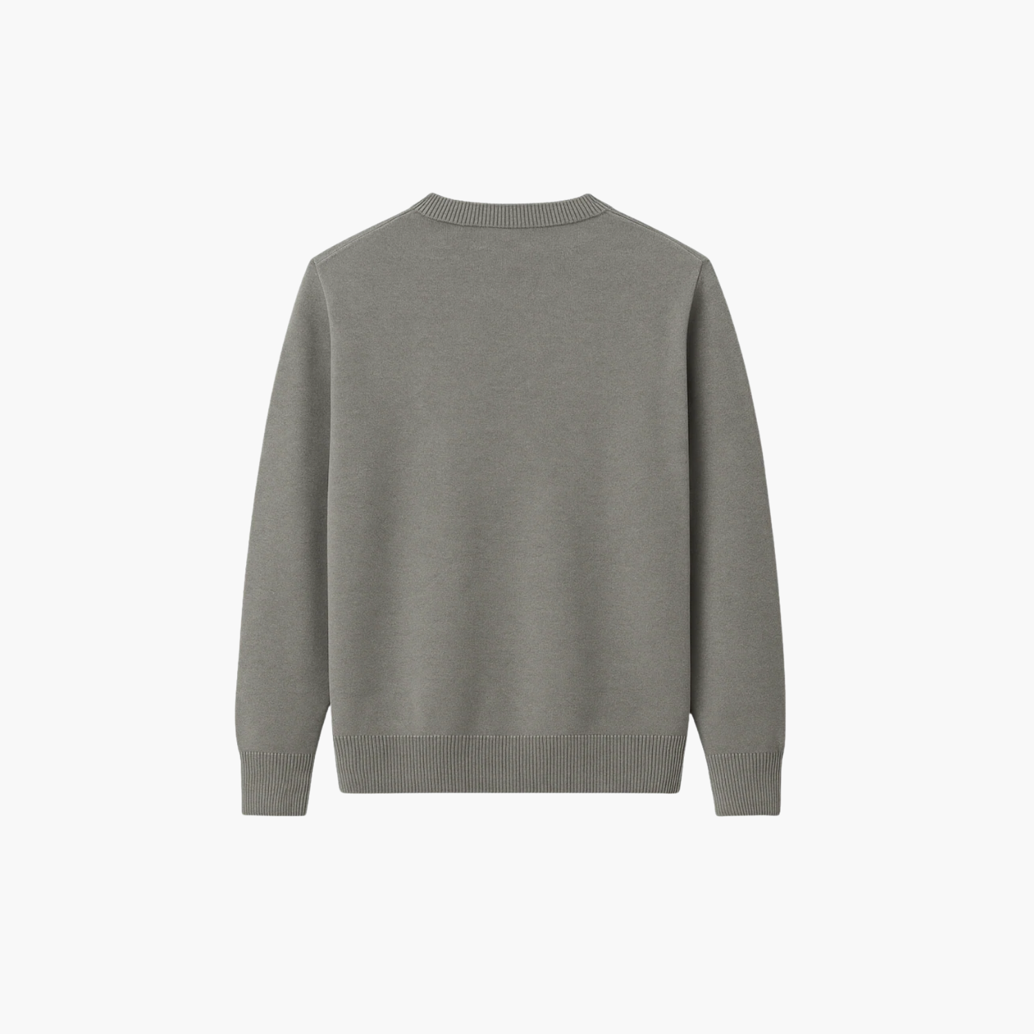Pull col rond en maille fine cachemire Old money