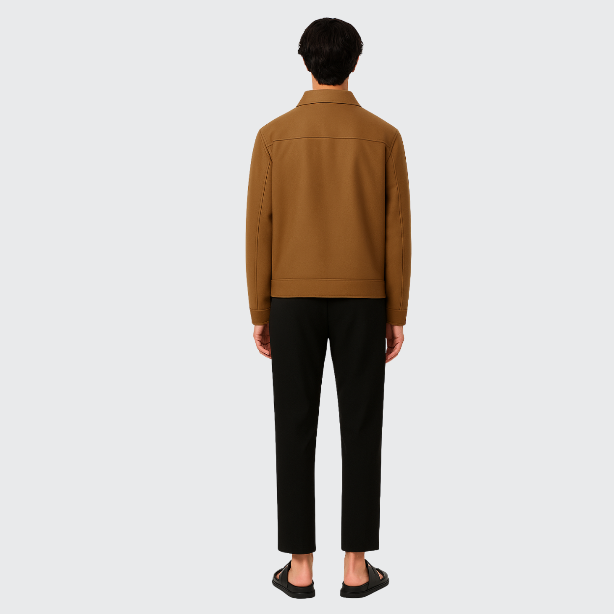 Veste Harrington en Gabardine de coton Old money