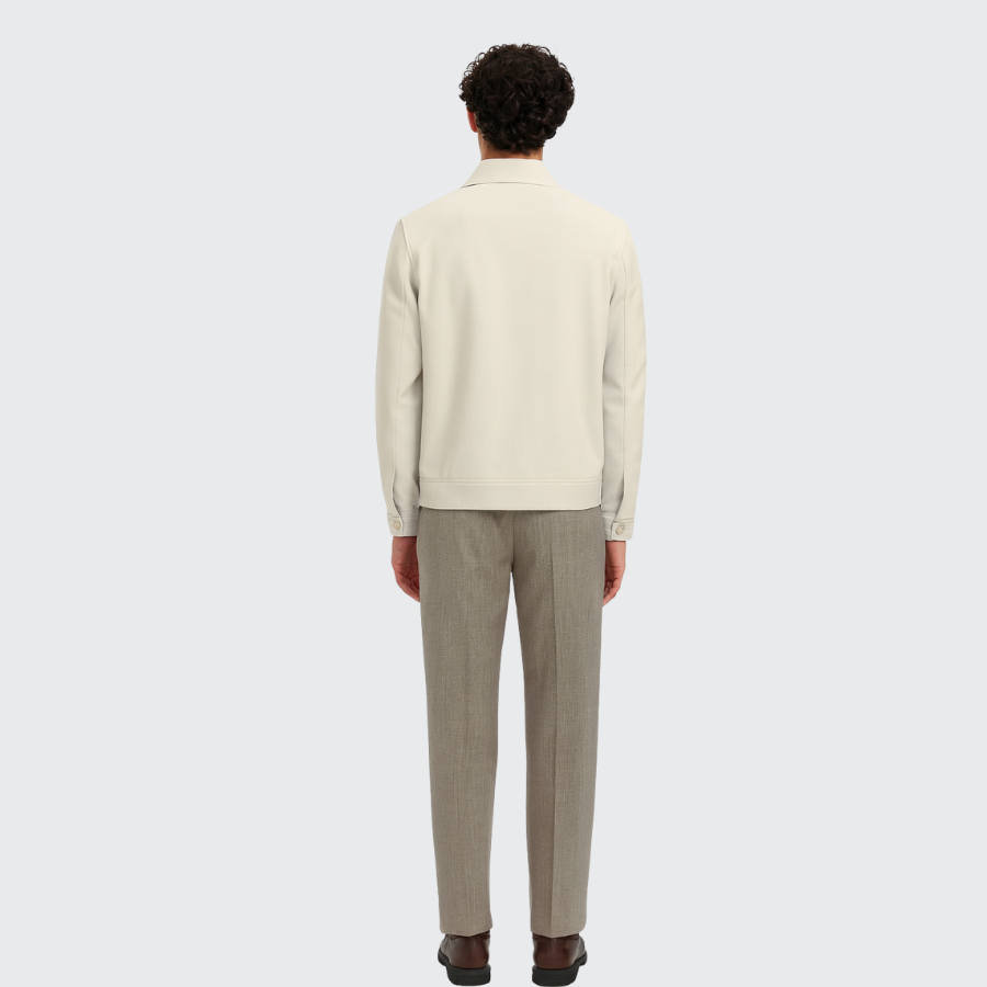 Veste casual en Gabardine de coton Old money